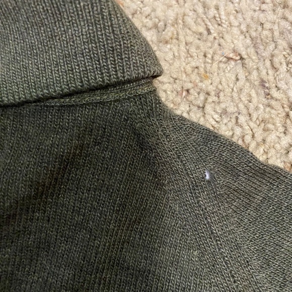 VTG Ballantyne Bonnie Cashin Green Cashmere Cardigan Small - Picture 9 of 10